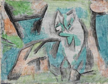  Gato Arte - Una especie de gato Paul Klee
